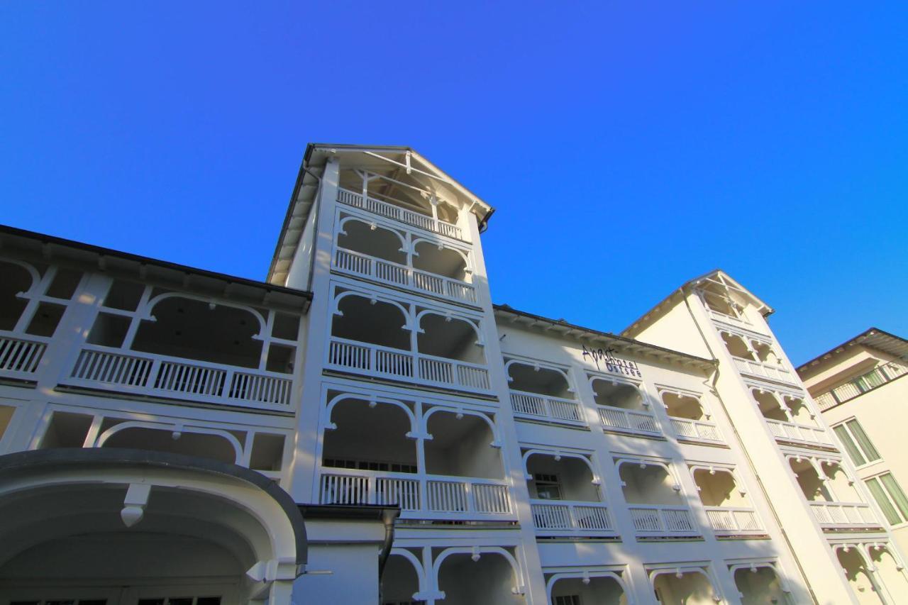 Aparthotel Ostsee Fewo 6 Balkon, Meerblick, Strand Binz Bagian luar foto