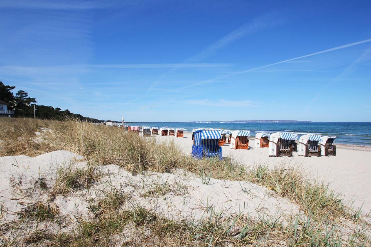 Aparthotel Ostsee Fewo 6 Balkon, Meerblick, Strand Binz Bagian luar foto