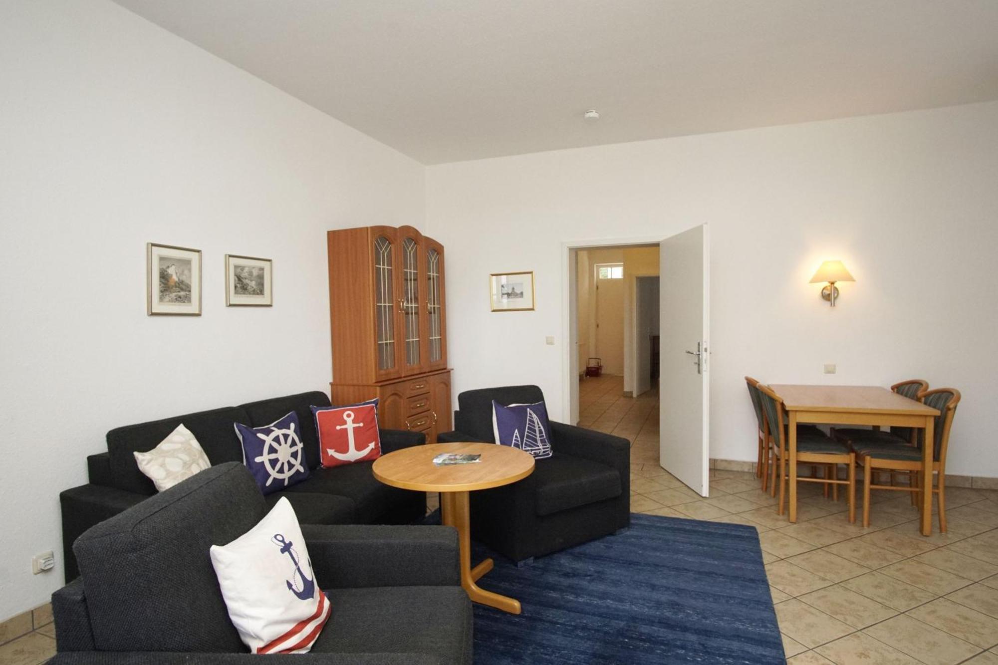 Aparthotel Ostsee Fewo 6 Balkon, Meerblick, Strand Binz Bagian luar foto