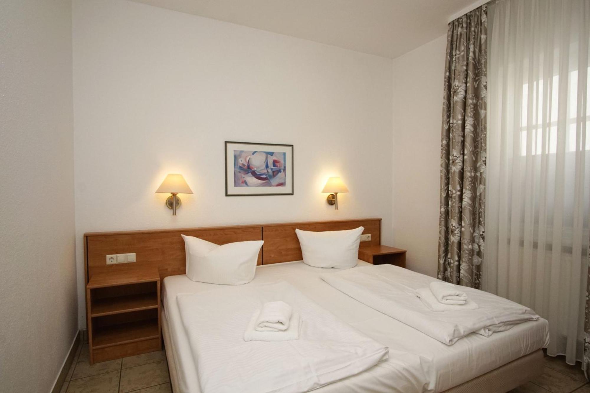 Aparthotel Ostsee Fewo 6 Balkon, Meerblick, Strand Binz Bagian luar foto